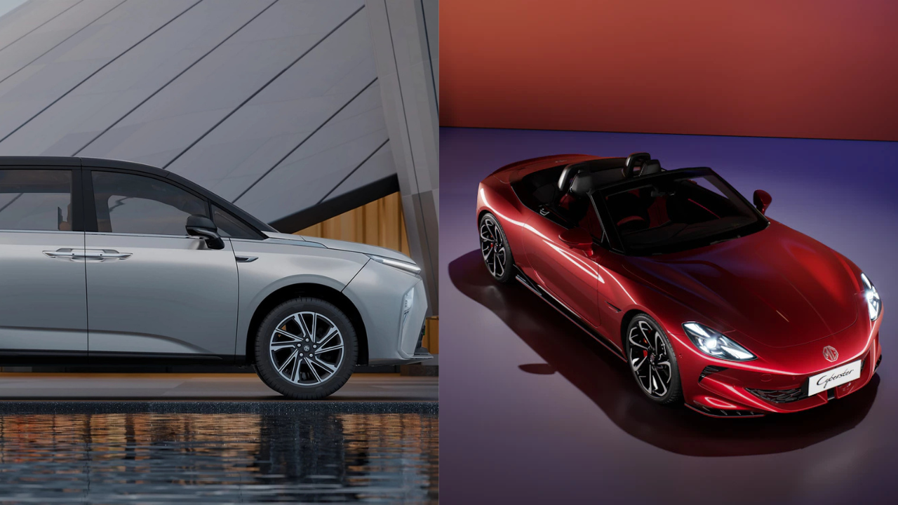 MG Cyberster and M9 EV Pre-Bookings Open in India